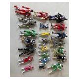 Power Ranger Action Figures Lot of 22
