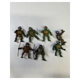 Teenage Mutant Ninja Turtles Figures Lot of 7