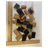 Antique cartoon characters ink stamp