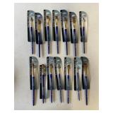 Robert Simmons Paint Brushes Lot of 14