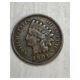 1901 Indian Cent
