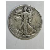 1934 Walking Liberty Silver Half Dollar