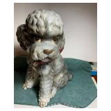 Vintage Lefton H5221 Poodle Figurine 12" high