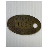 Vintage Armco Employee Tag