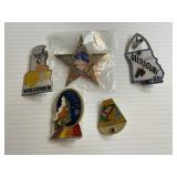 Lot of 5 Vintage Lions Club Pins