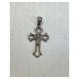 Silver Cross Marked 925
