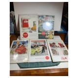 5 Coca Cola Advertising Mini Posters 6 3/6" x10"