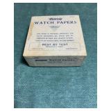 Marco Watch Papers 3 1/4"x 3 3/4 For watch repair