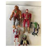 Various Action Figures Lot of 5