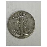 1944 D Walking Liberty Silver Half Dollar