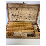 Antique stamp set