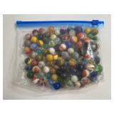 Antique Glass Marbles (Mixed Colors)