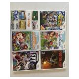 WII Games Lot of 6