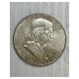 1963  Franklin Silver Half Dollar