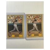 1987 Topps Barry Bonds Rookie #320