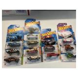 12-Hot Wheels Cars