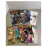 Mixed Lot of 10 Comic Books
