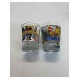 2 Pennsylvania Tourist shot glasses