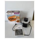 2 Waffle Makers w/ Instructions WORKS