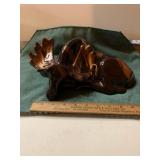 Iridescent Carnival Glass Wedding Bowl #2225