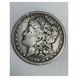 1890 O MORGAN SILVER DOLLAR