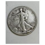 1941 D Walking Liberty Silver Half Dollar