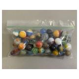 Lot of Vintage Glass Marbles
