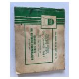 Quaker State oil change tabs book