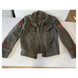 USMC OLIVE UNIFORM JACKET SGT