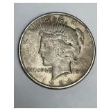 1924 PEACE SILVER DOLLAR