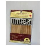Carving Knives 10 pieces set NOS