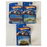 3 HOT WHEELS RED LINES