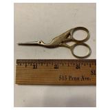 Stork Embroidery Scissors - 3 1/2" Germany D Reres