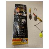 Fishing Lure Spinners and 1 pk Steel Leaders