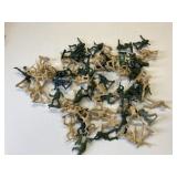 Vintage WWII Plastic Soldiers