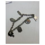 Jewelry - Pittsburgh Steelers Charm Bracelet