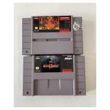 Super Nintendo Games Lot of 2