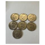 1776-1976 Eisenhower and 1972 IKE Silver Dollars