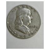1952 Franklin Silver Half Dollar