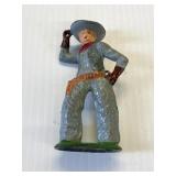 Vintage Antique Lead Cowboy