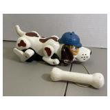 Vintage Pull Behind Dog Toy (Pam Toys)