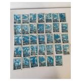 1969 Topps Football 4n1 Lot of 33