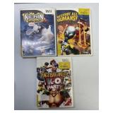 WII Games Lot of 3