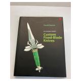 Custom Fixed Blade Knives Hard Cover Book