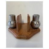 Salt & Pepper & Napkin Holder