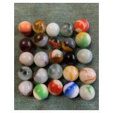 Bag of 25 Marbles- mixed 5/8"