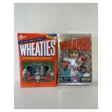 Lot of 2 Cereal Boxes-Wheaties Joe Nameth NFL75th