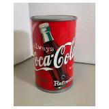 Vintage Coca-Cola Can Bank (Talking Bank)