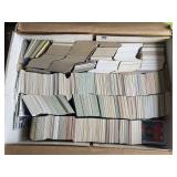 Box Full of 100s of Mixed Sports Cards