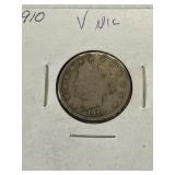 1910 and 1911 V-Nickels